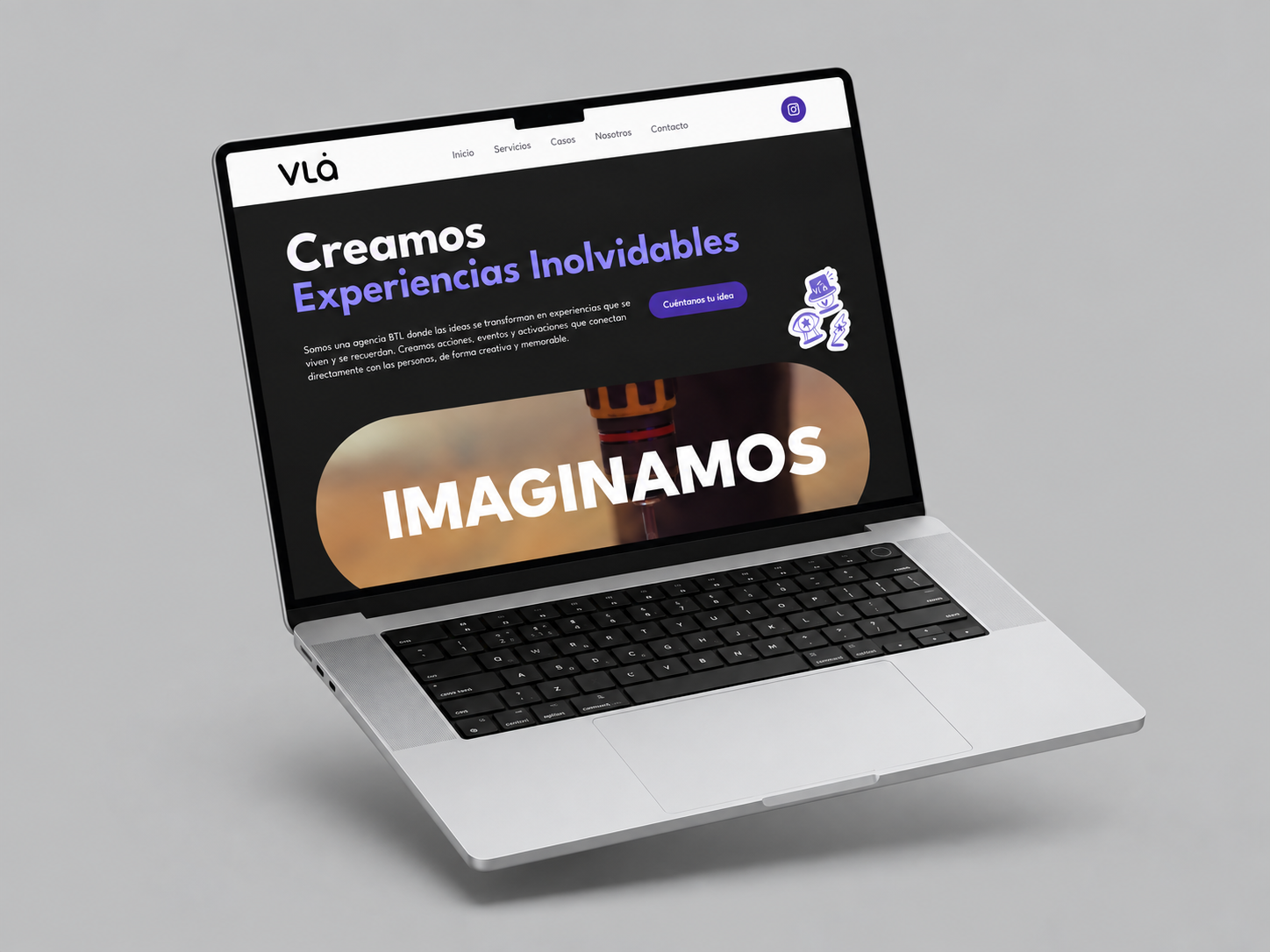 Sitio de la agencia VLA